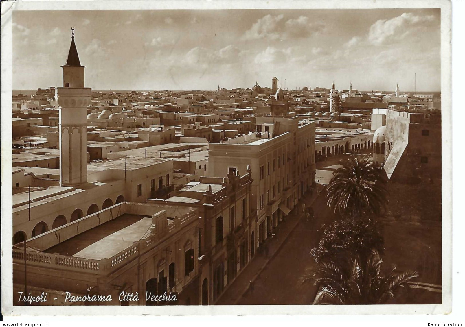Tripolis, Altstadt, Gelaufen 1938 - Libia