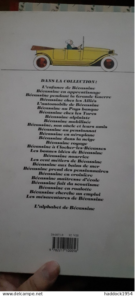 L'automobile De Bécassine PINCHON CAULERY Gautier-languereau 1992 - Bécassine