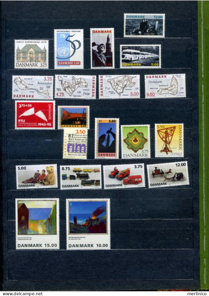 Scandinavia, MNH, 4 Pages - Collections (sans Albums)