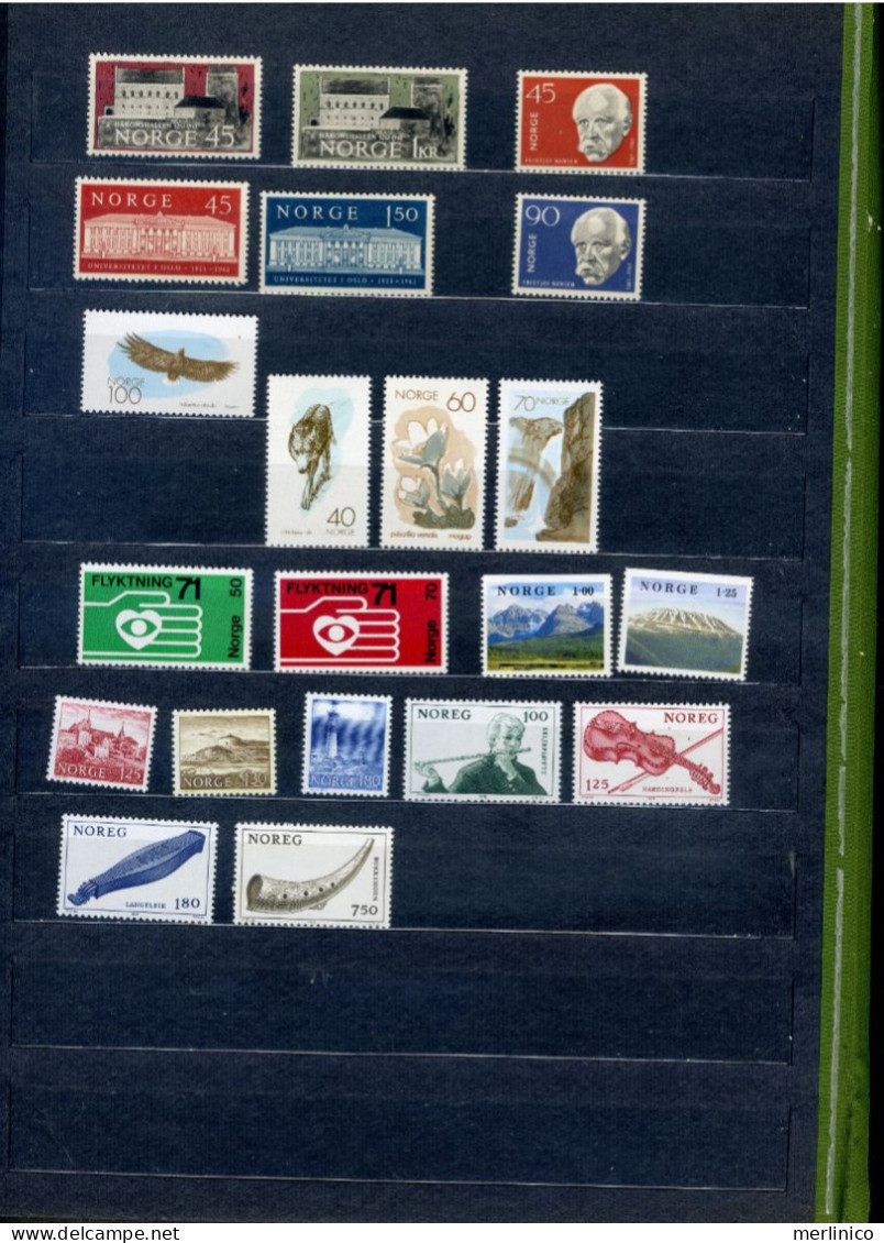 Scandinavia, MNH, 4 Pages - Collections (sans Albums)