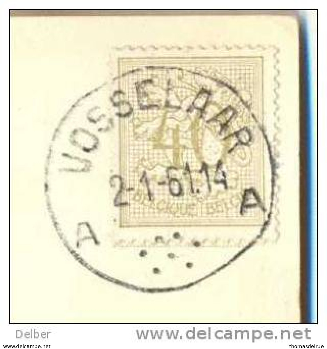 _R695: Fatasiekaart: N° 853: A VOSSELAAR A - 1951-1975 Heraldic Lion