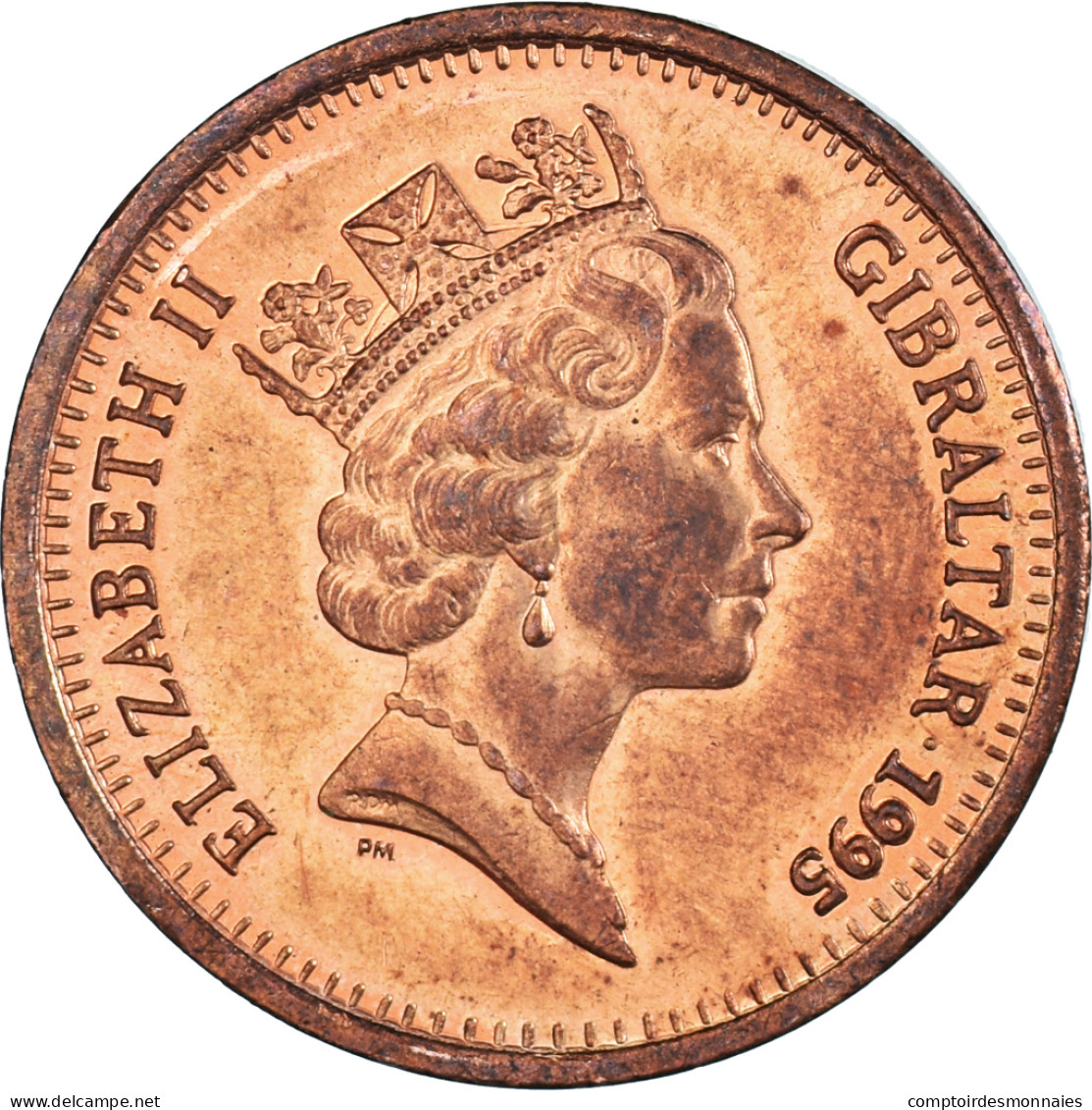 Gibraltar, 2 Pence, 1995 - Gibraltar