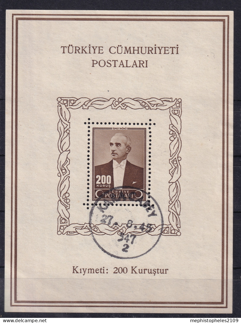TURKEY 1943 - Canceled - Mi 1133, Block 2 - Used Stamps