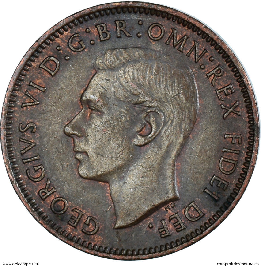 Monnaie, Grande-Bretagne, Farthing, 1952 - B. 1 Farthing