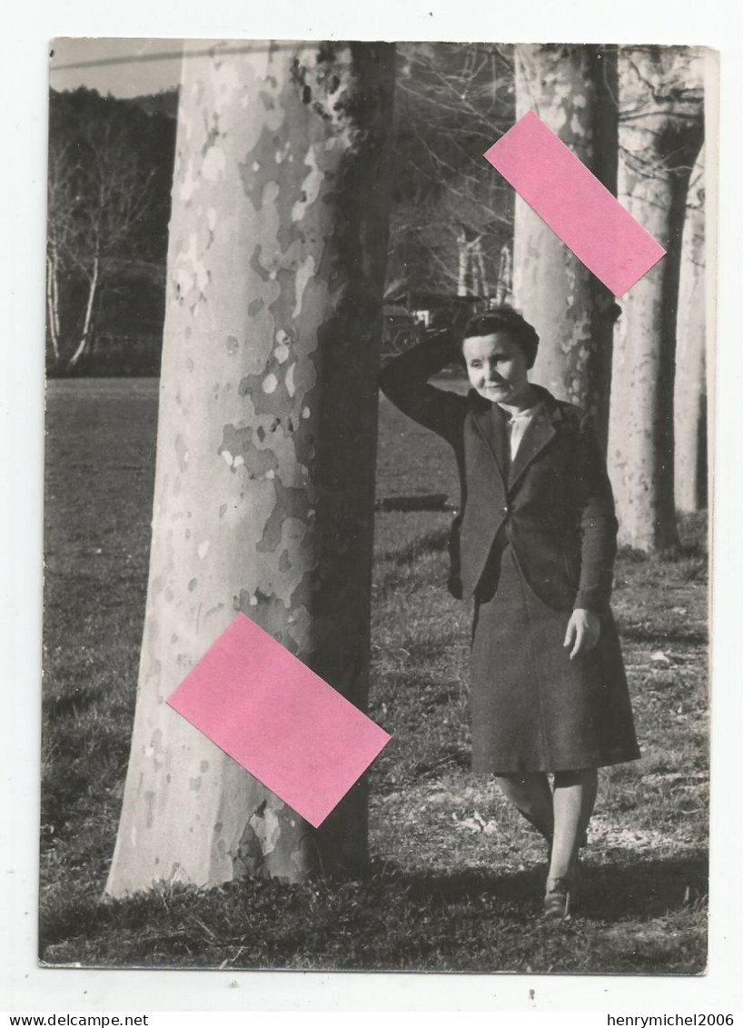 Photographie 13 - La Penne Sur Huveaune Femme En 1943 Photo 13x18 Cm Env - Lieux