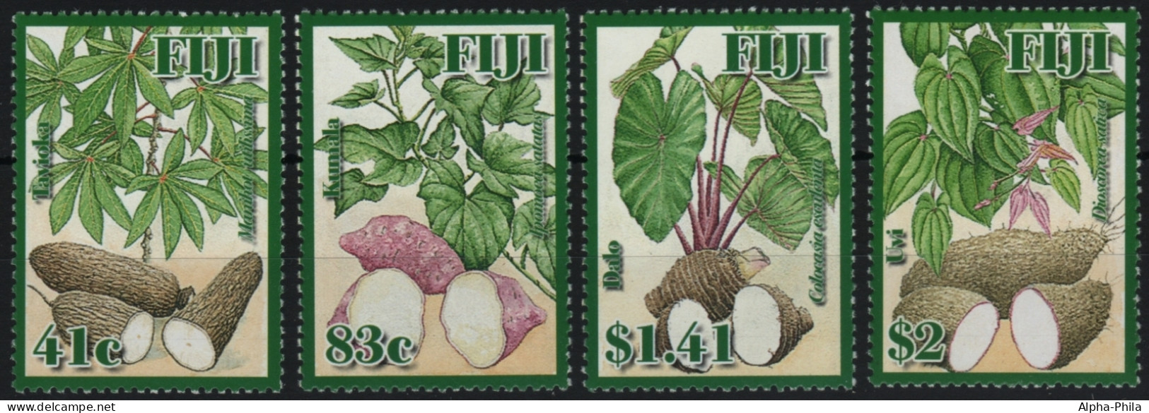 Fidschi 2005 - Mi-Nr. 1136-1139 ** - MNH - Feldfrüchte / Crops - Fidji (1970-...)