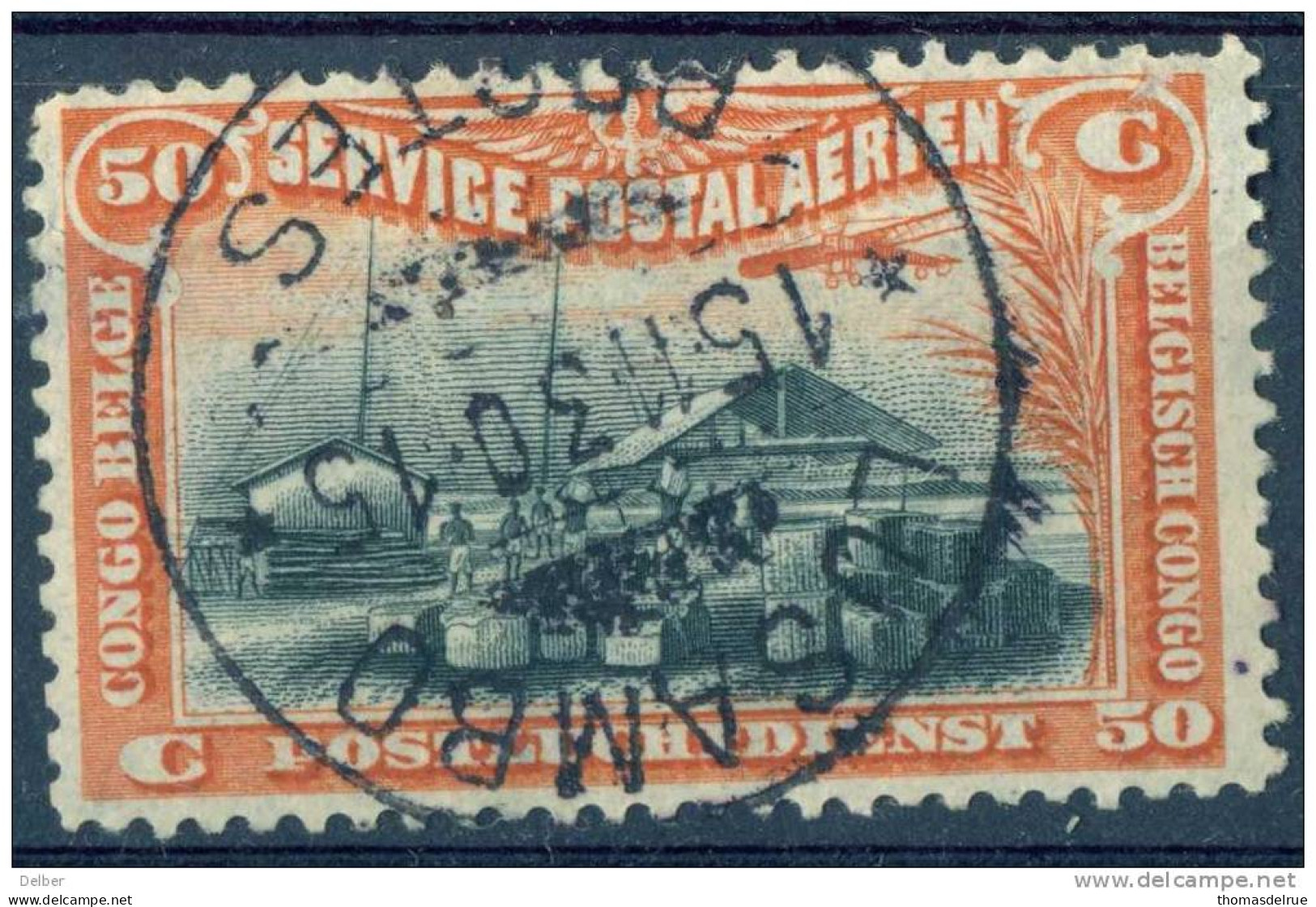 Em922:  LUSAMBO  * POSTES * - Used Stamps