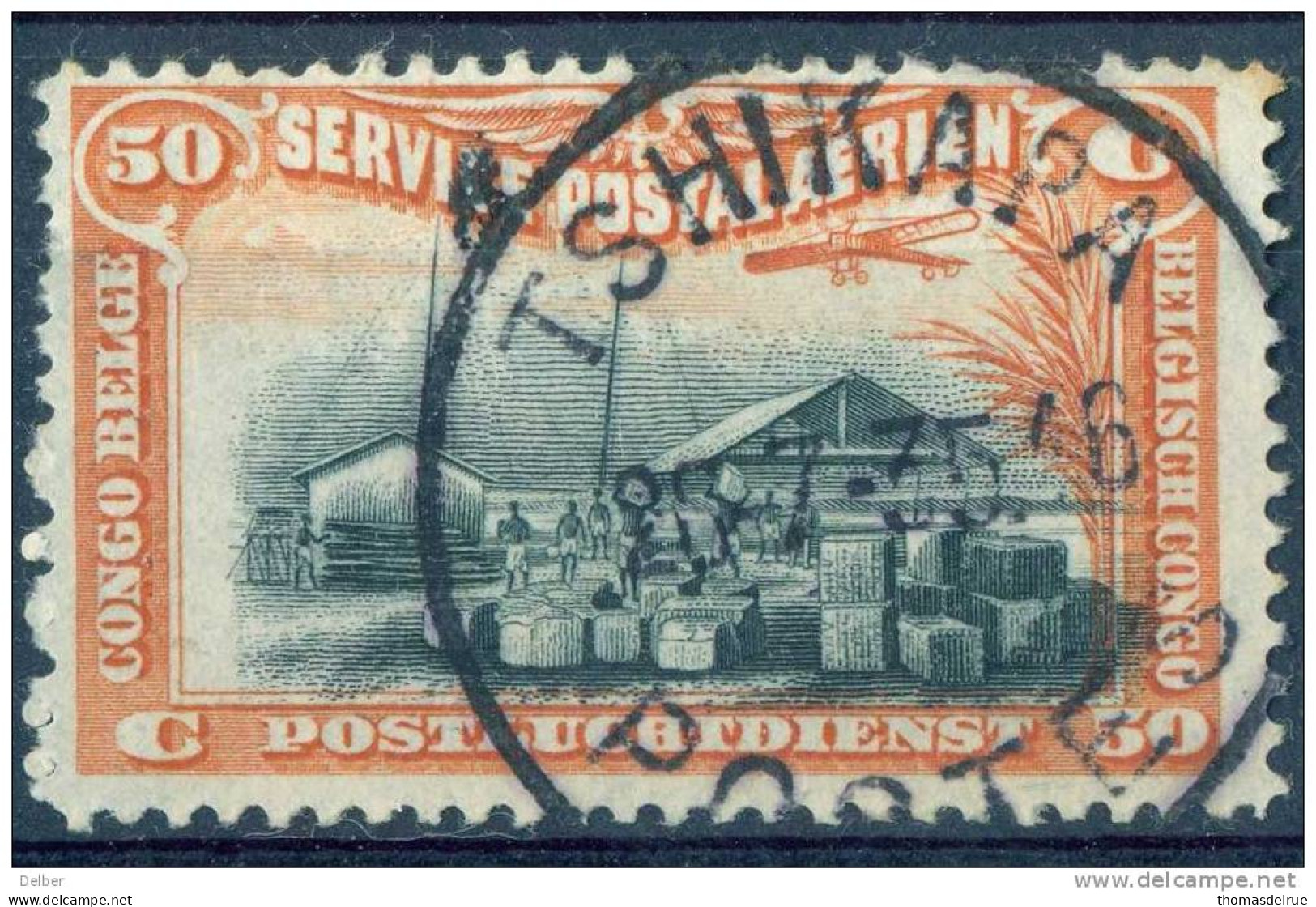 Em923:  TSHIKAPA  POSTES - Used Stamps