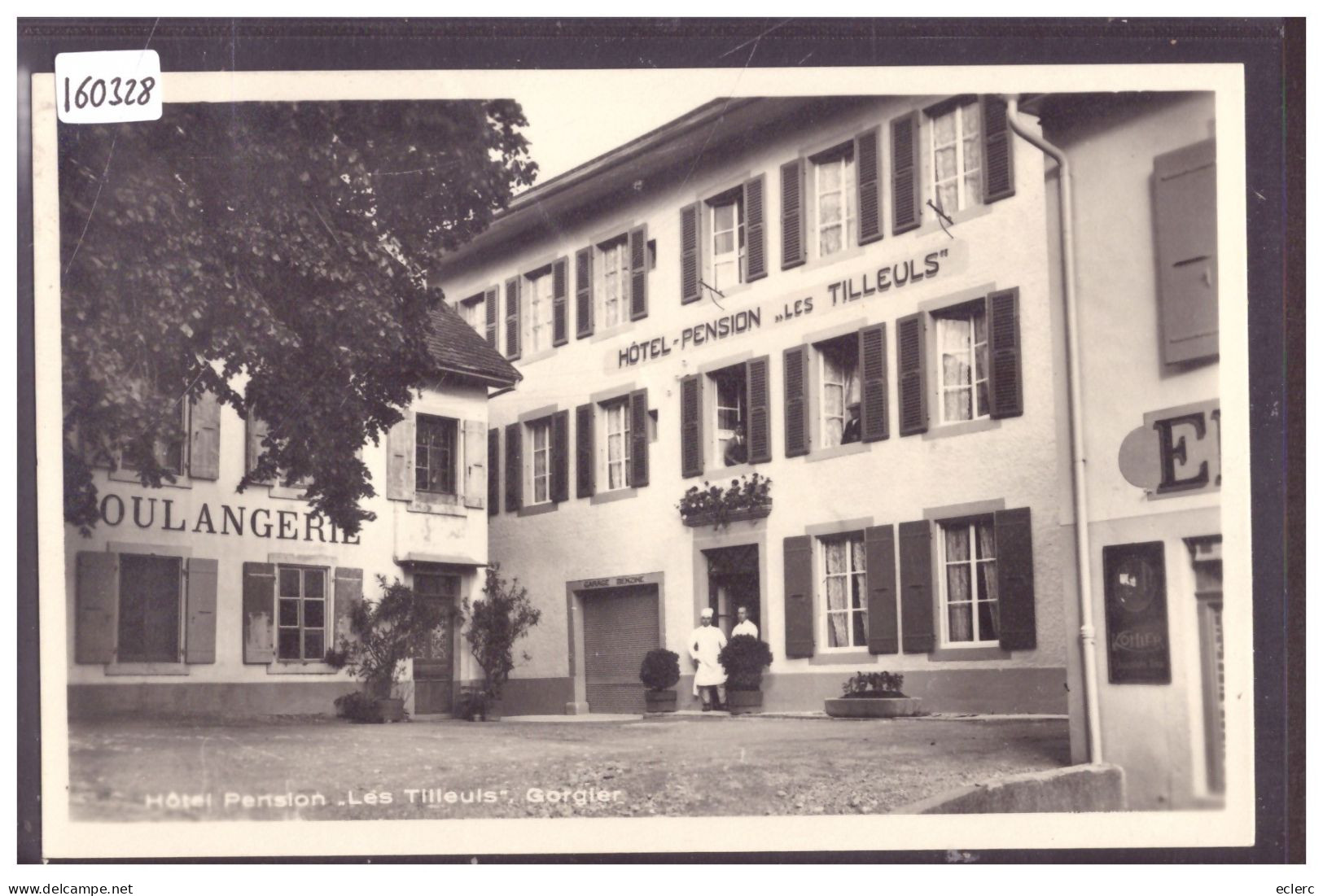 GORGIER - HOTEL LES TILLEULS - TB - Gorgier