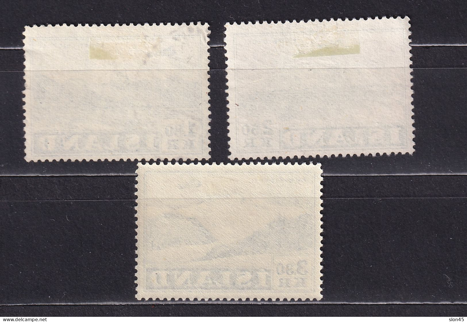 Iceland 1952 Air Post MH/Used Sc C27-9 15676 - Gebraucht