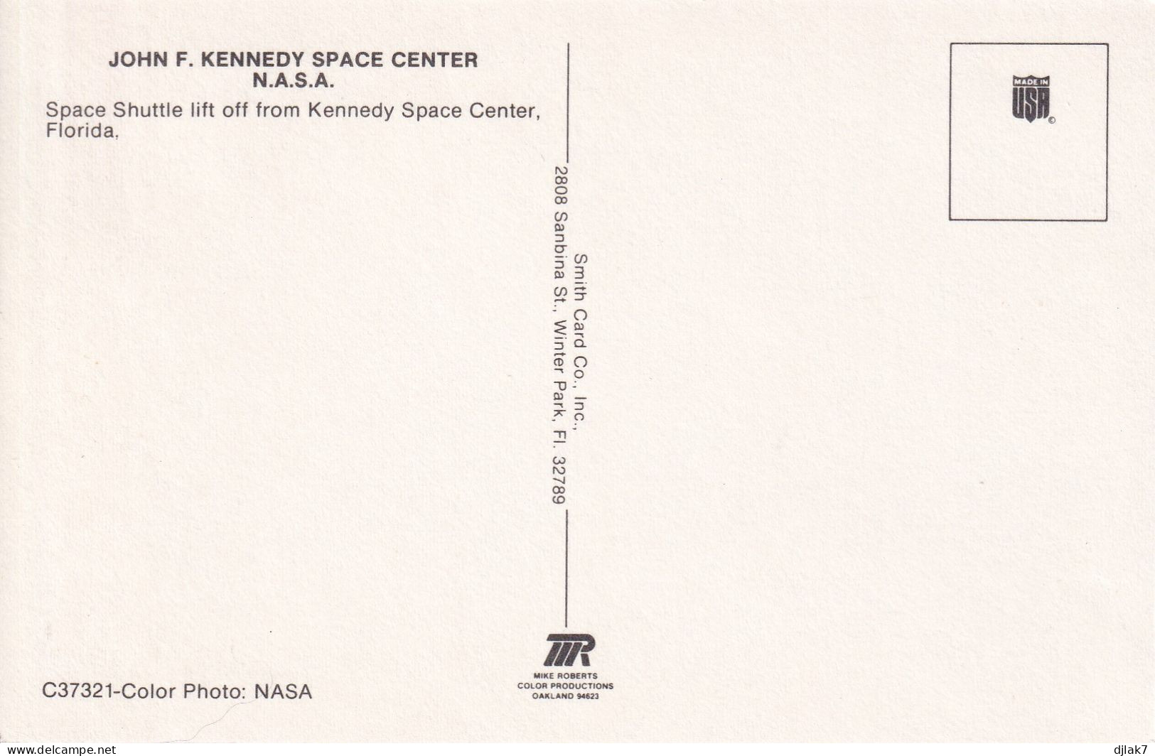Centre Spatial Kennedy En Floride Décollage De La Navette Spatiale - Espace