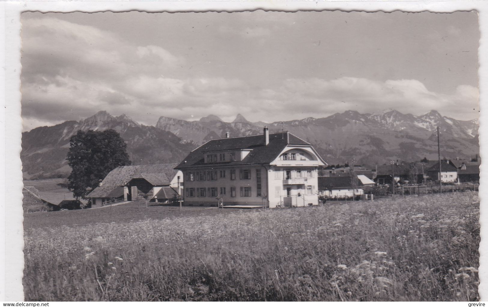 Vuadens, Asile St. Vincent Et Ferme, Carte-photo - Vuadens