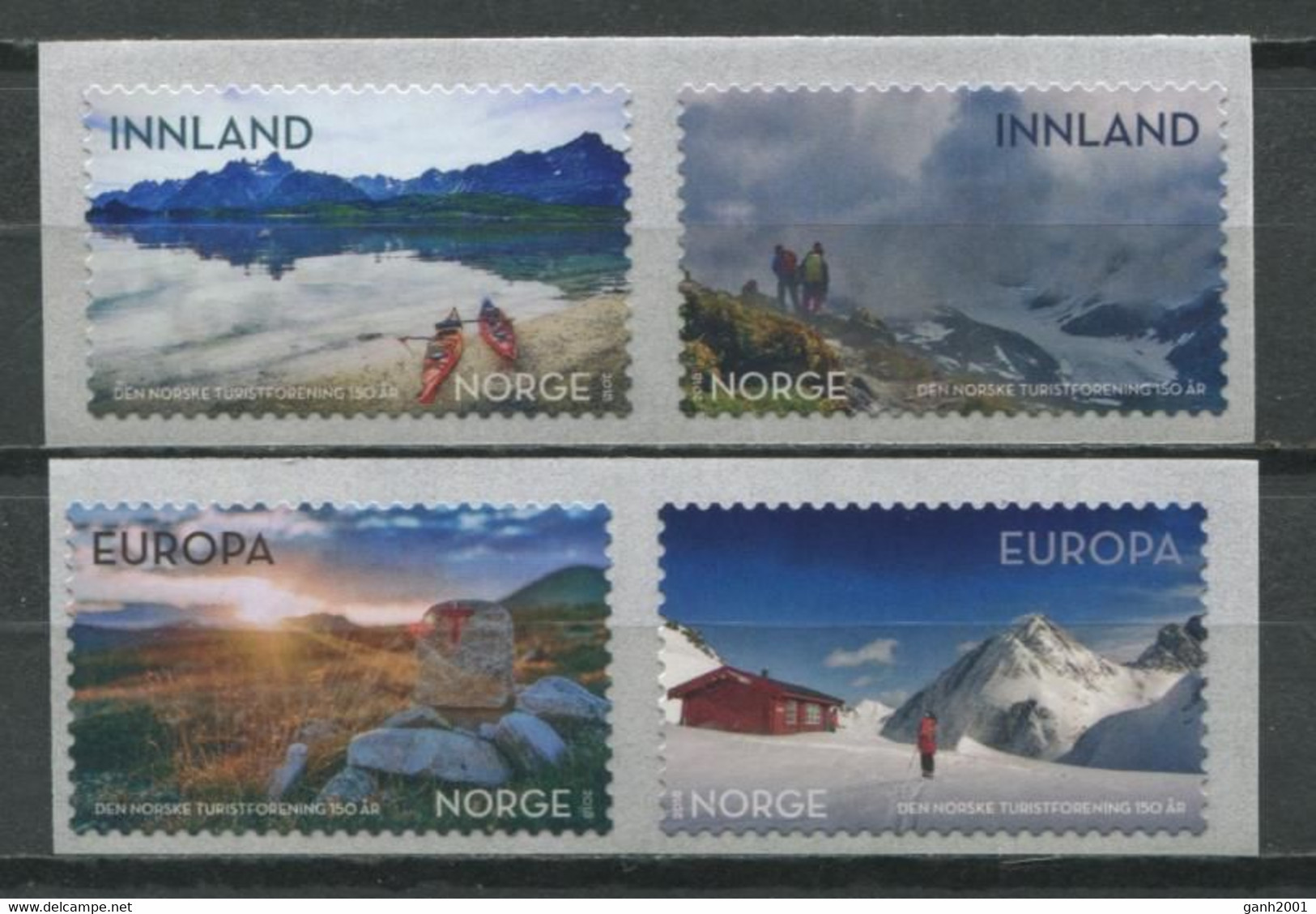 Norway 2018 Noruega / Tourism Mountains Trakking Landscapes MNH Turismo Montañas Tourismus Berge / Cu9337  23-19 - Ungebraucht