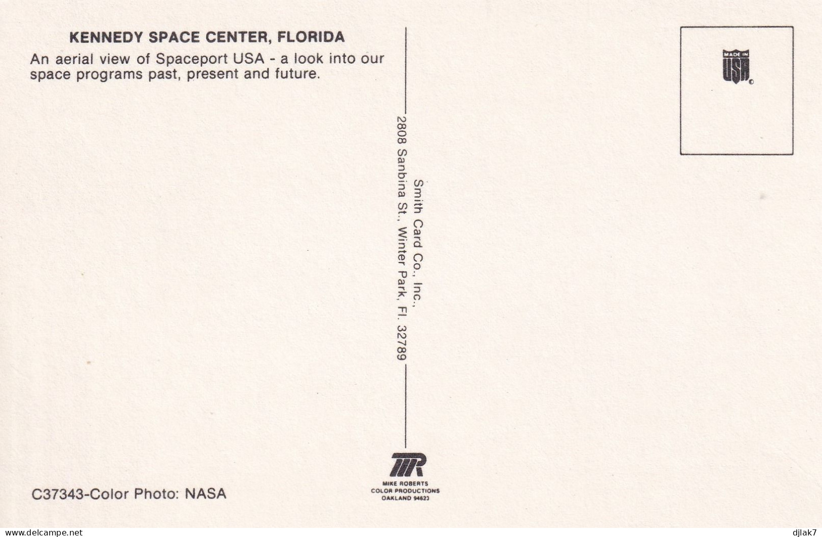 Centre Spatial Kennedy En Floride Vue Aérienne De Spaceport USA - Espace