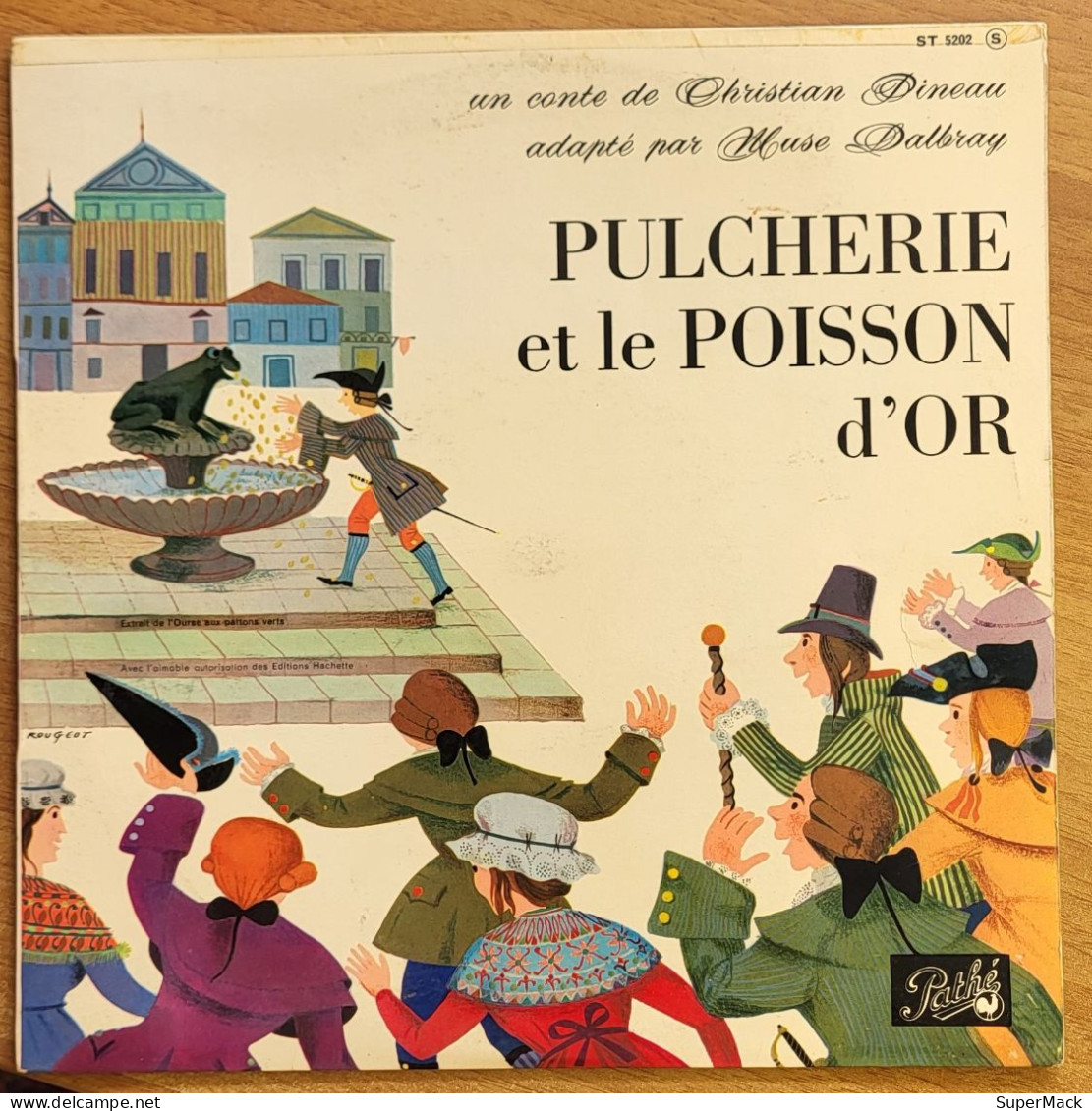 33T25 C. Pineau, Conte Pulcherie Et Le Poisson D'Or, PATHE - Formats Spéciaux