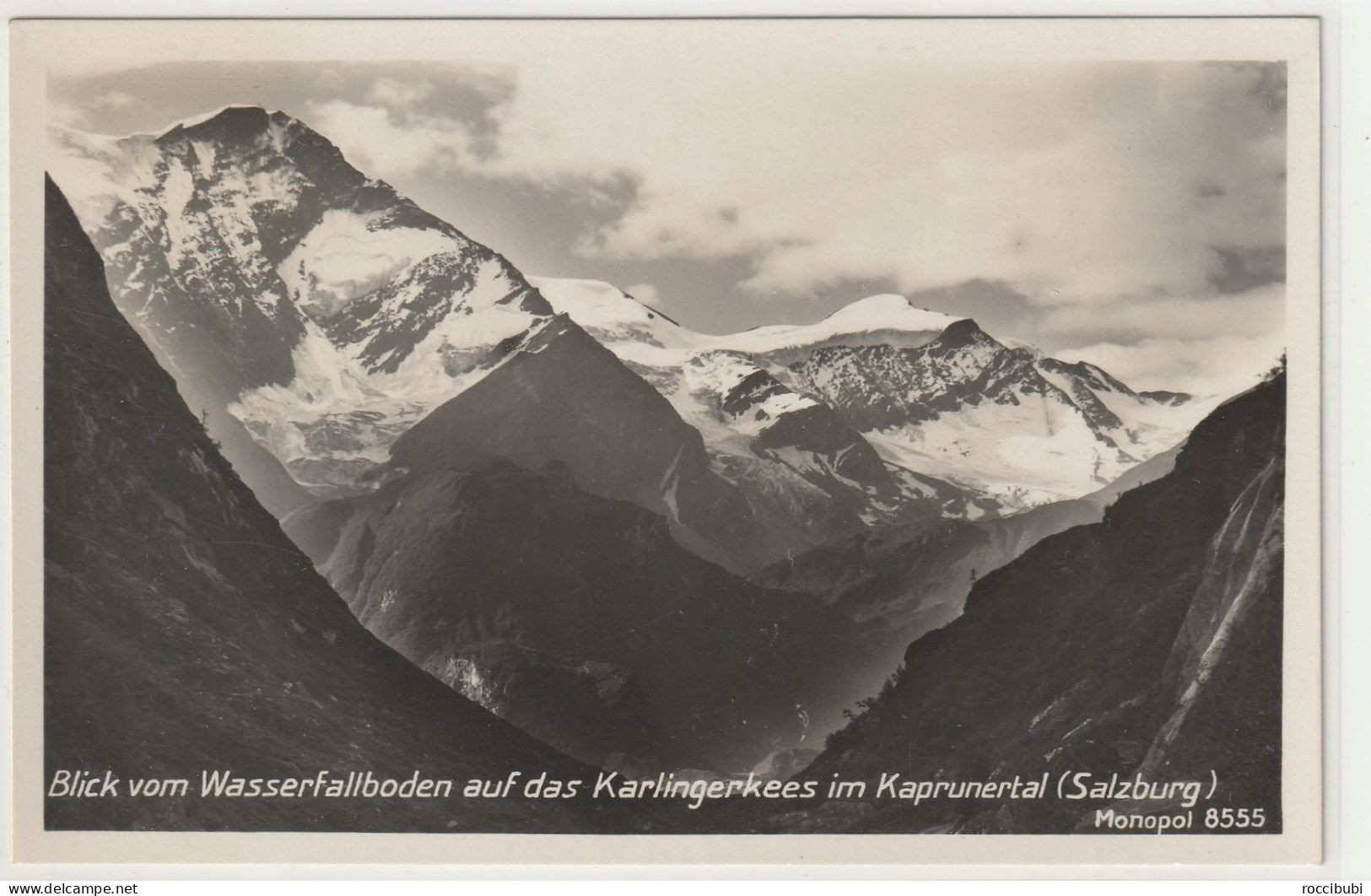 Blick Vom Wasserfallboden Auf Das Karlingerkees Im Kaprunertal - Kaprun