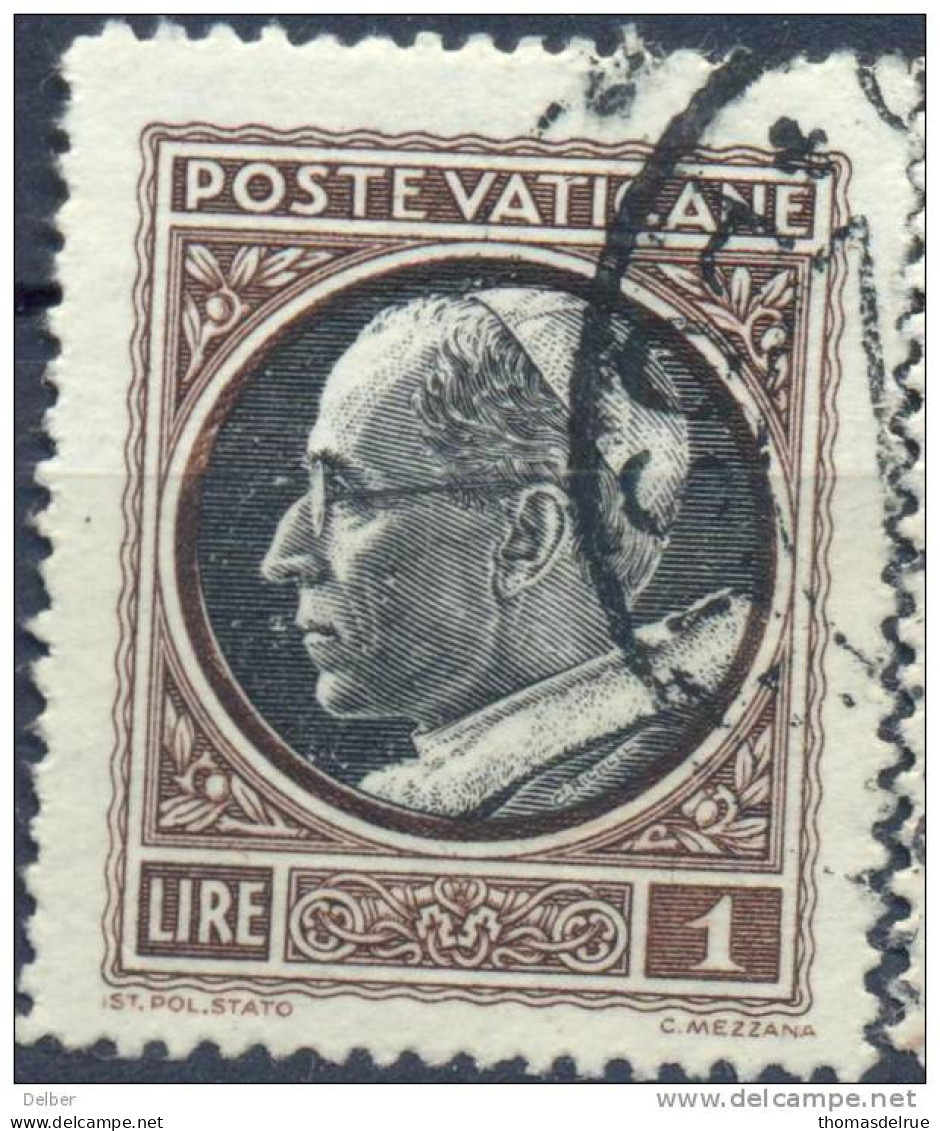 _Na773 VATICAN: Y.&T.N°115 - Used Stamps