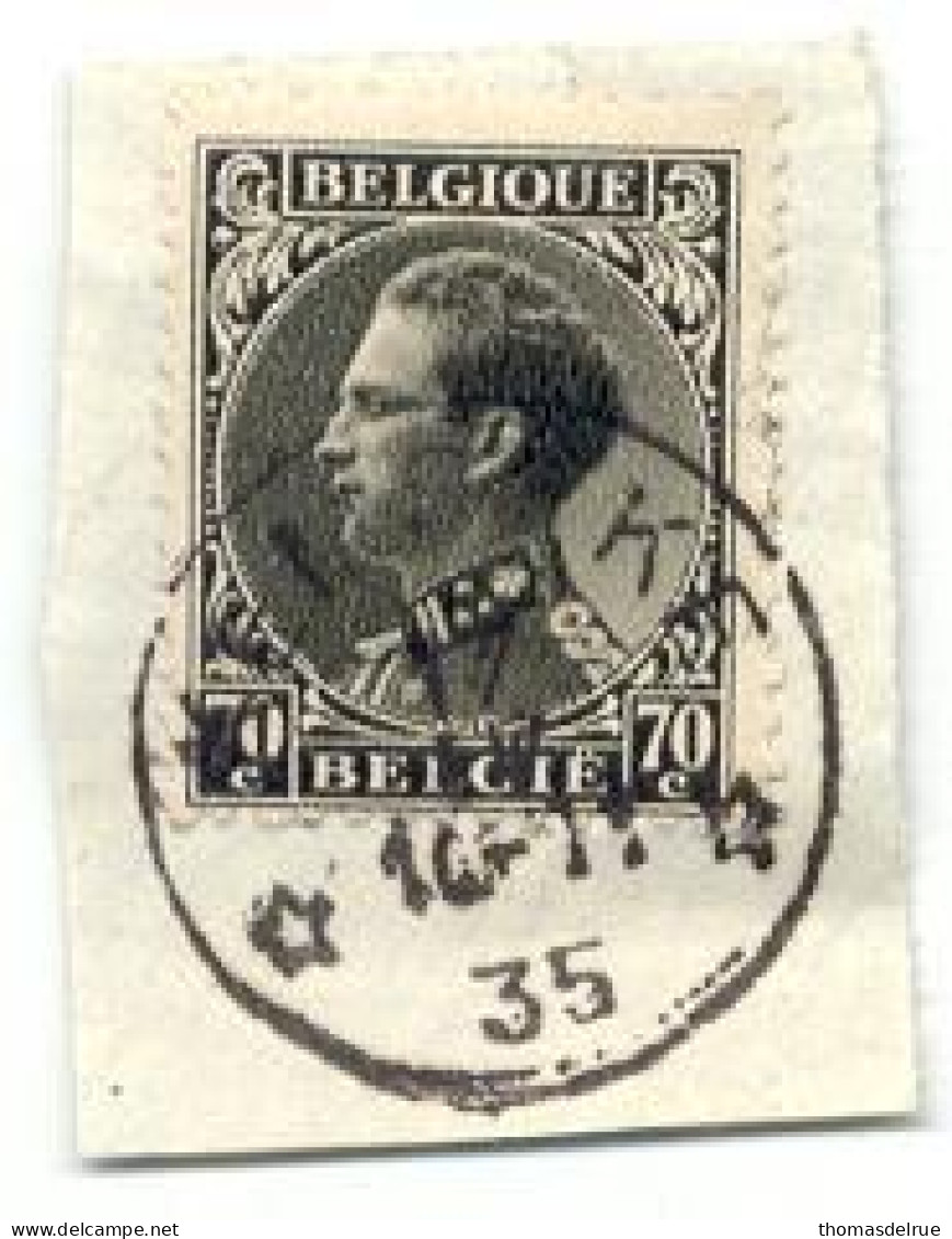 Ek29:N° 411: Op Fragment: Sterstempel: * KEMSEKE * - 1934-1935 Leopoldo III