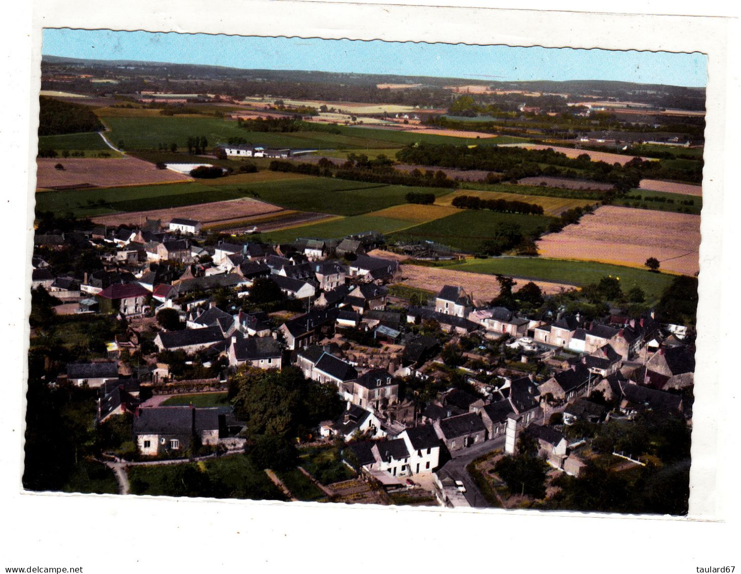 Seiches Sur Le Loir Vue Aérienne Matheflon - Seiches Sur Le Loir