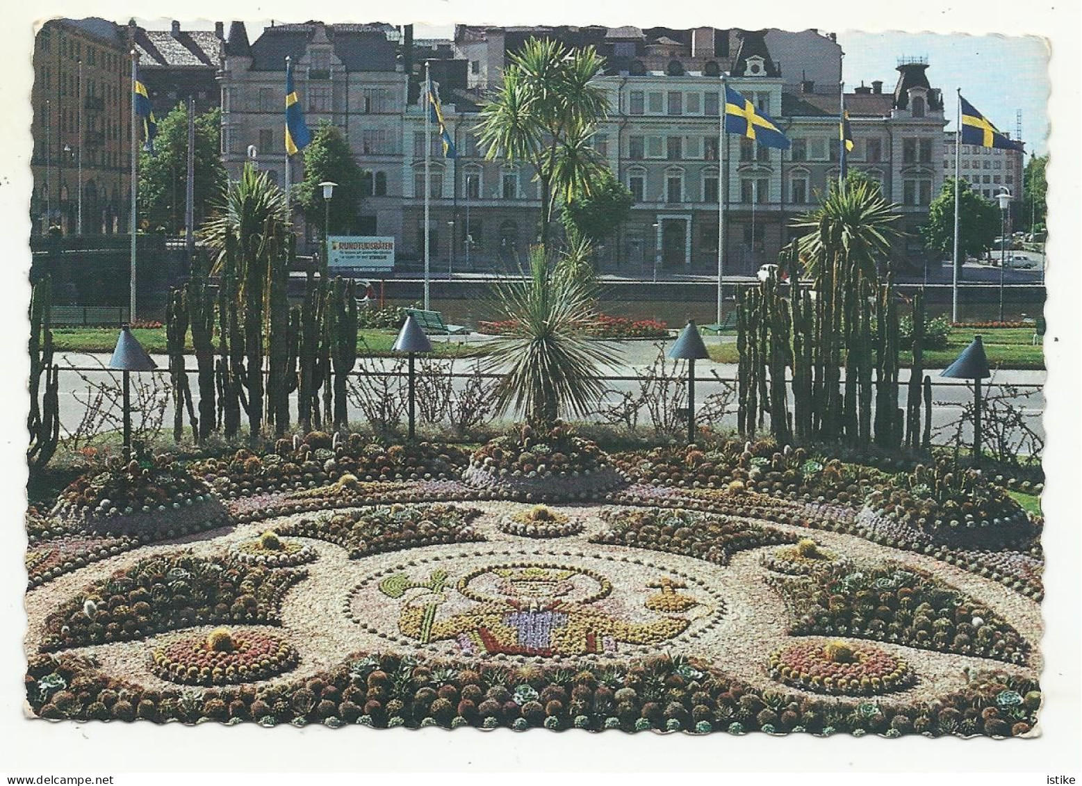 Sweden, Norrköping,  Carl Johans Park, 30 000 Cactuses (!),  "Sankt Olof". - Sukkulenten