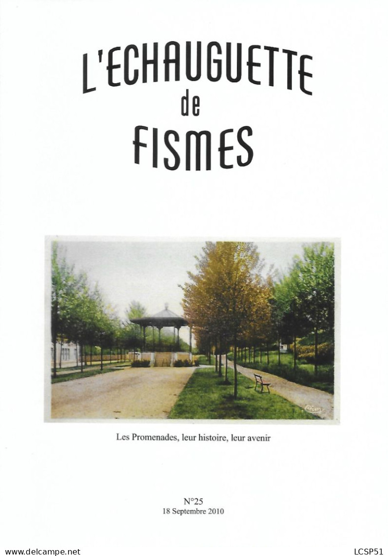 L'ECHAUGUETTE De FISMES - N° 25 -18 Septembre 2010 - Champagne - Ardenne