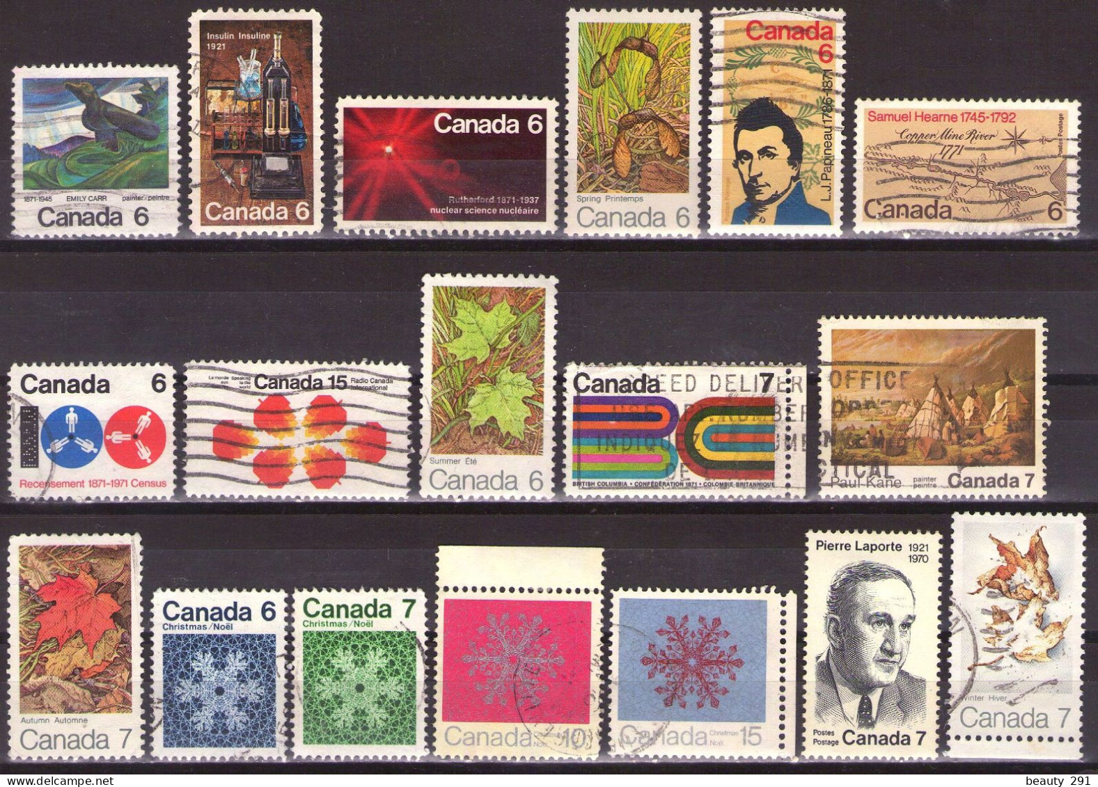 Canada 1971 - ELIZABETH II - USED - Oblitérés