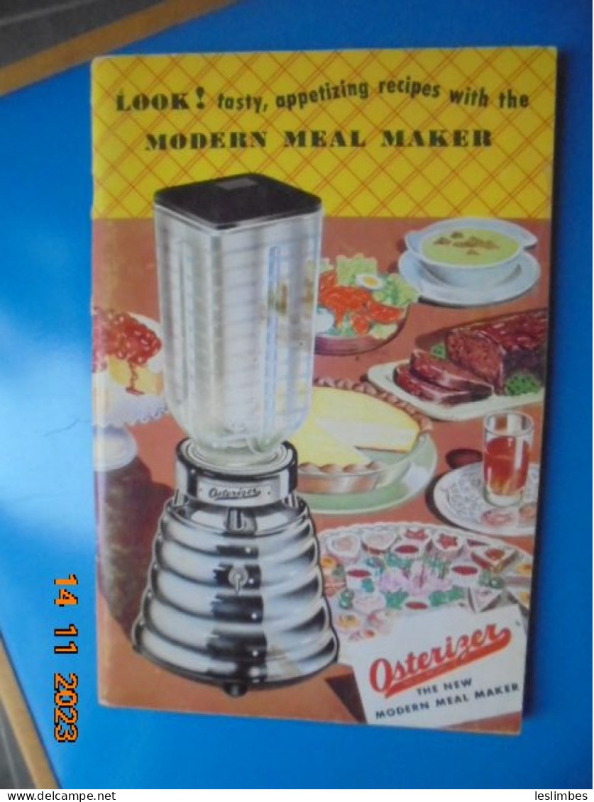 Osterizer The New Modern Meal Maker - John Oster Manufacturing Company 1953 - Americana
