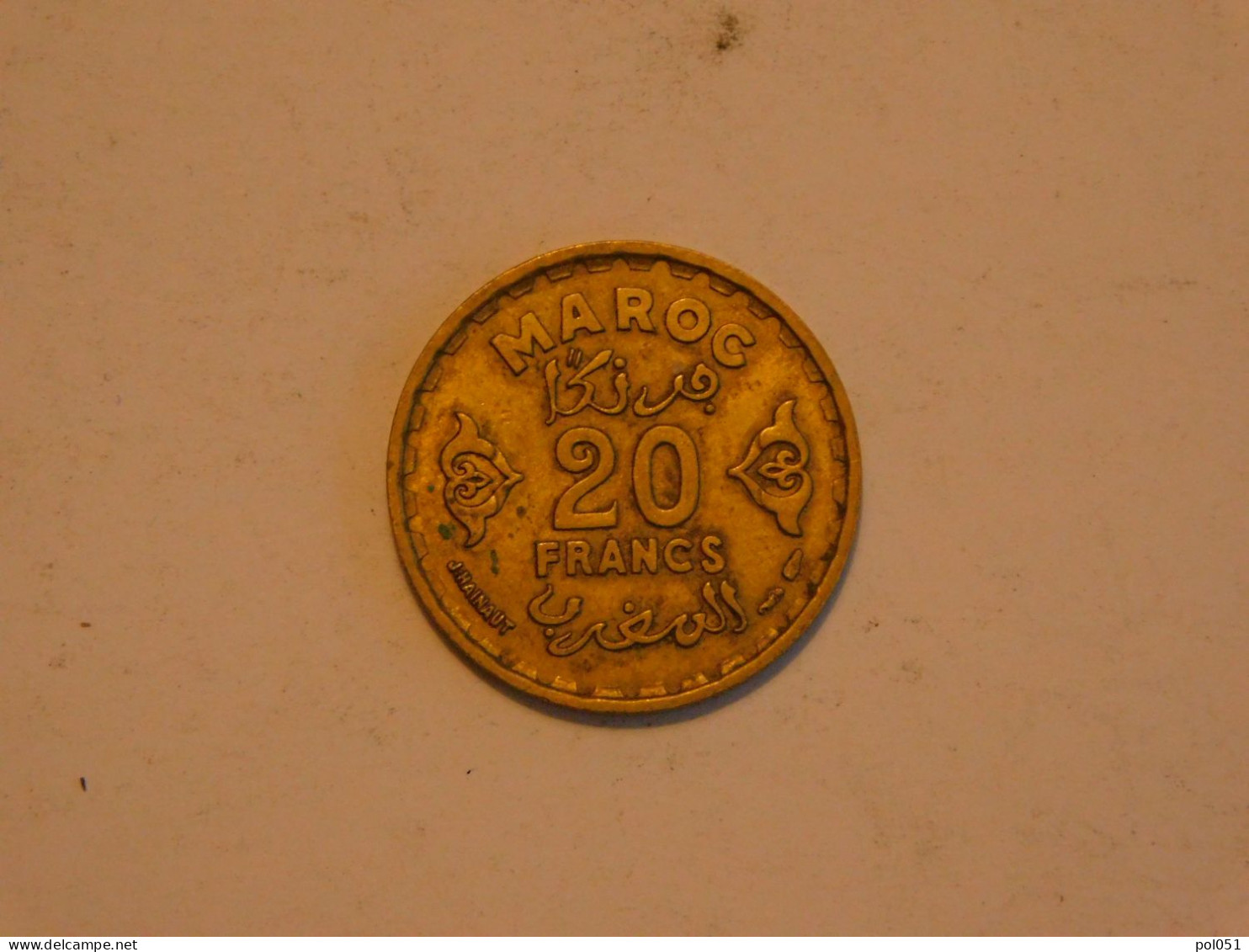 Maroc - 20 Francs 1371 - Maroc