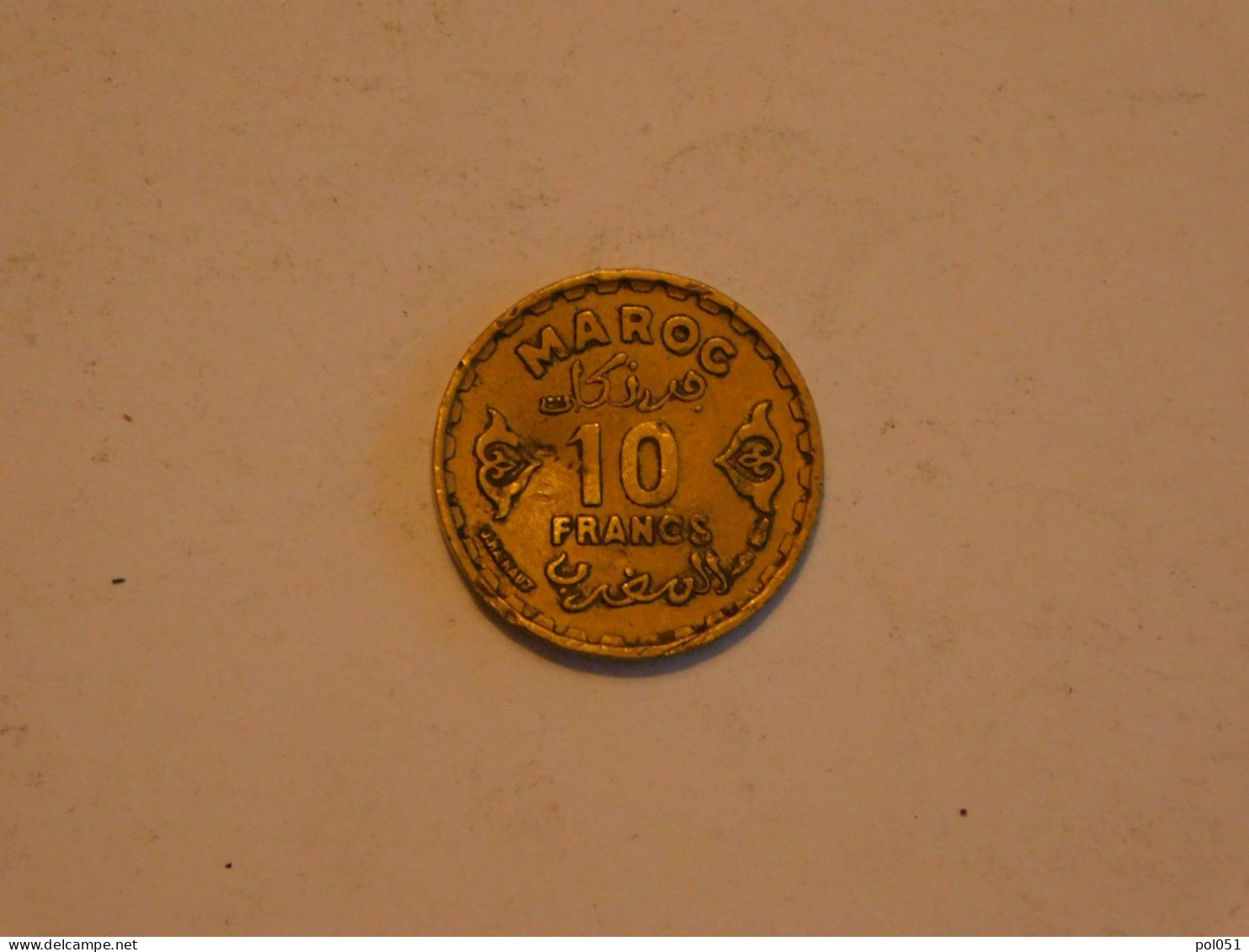 Maroc - 10 Francs 1371 - Maroc