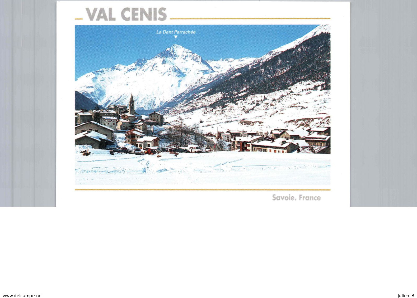 Val Cenis, Lanslevillard, L'église Et Le Centre - Val Cenis