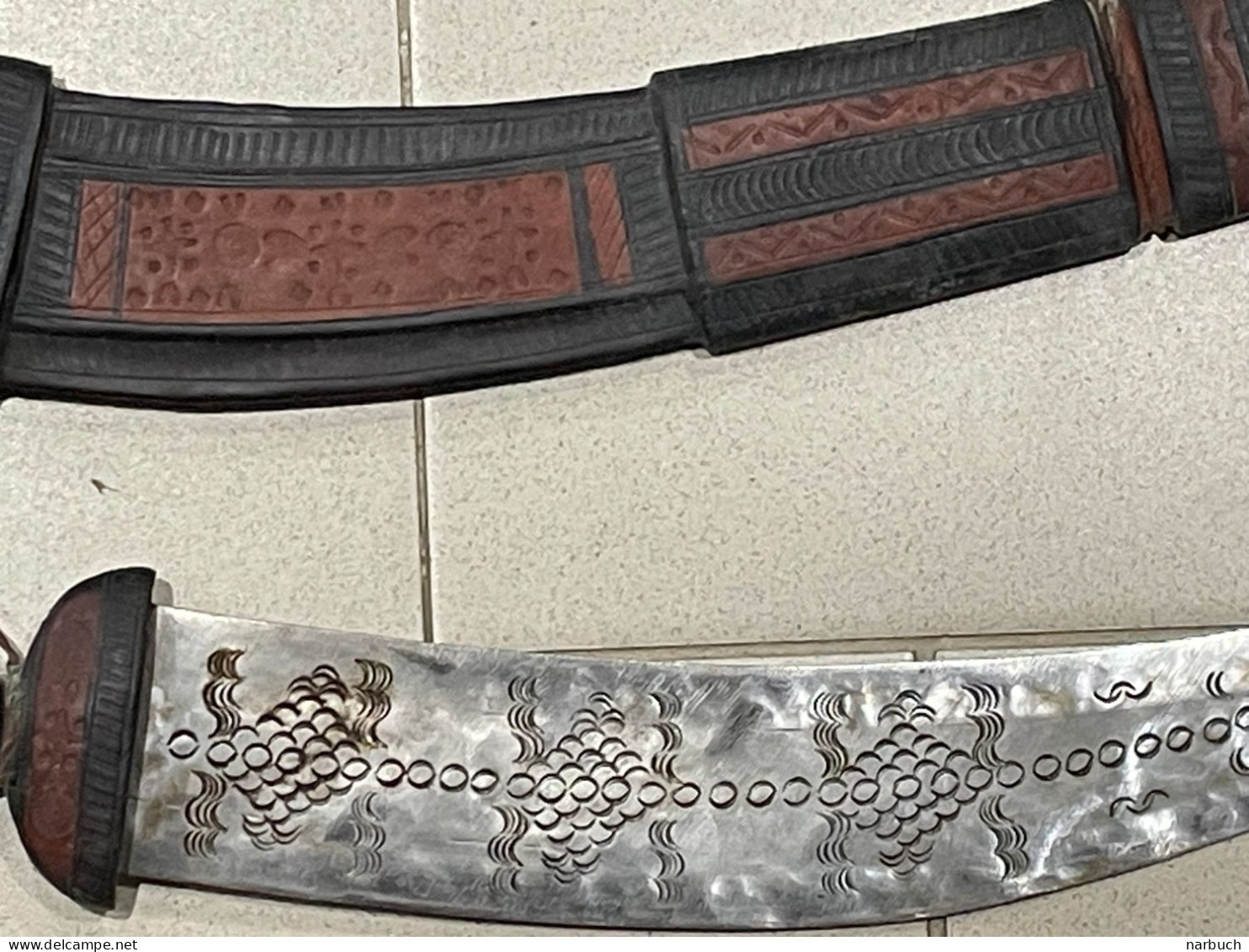 Grande Machette Afrique Du Nord 90 Cm Environ - Armes Blanches