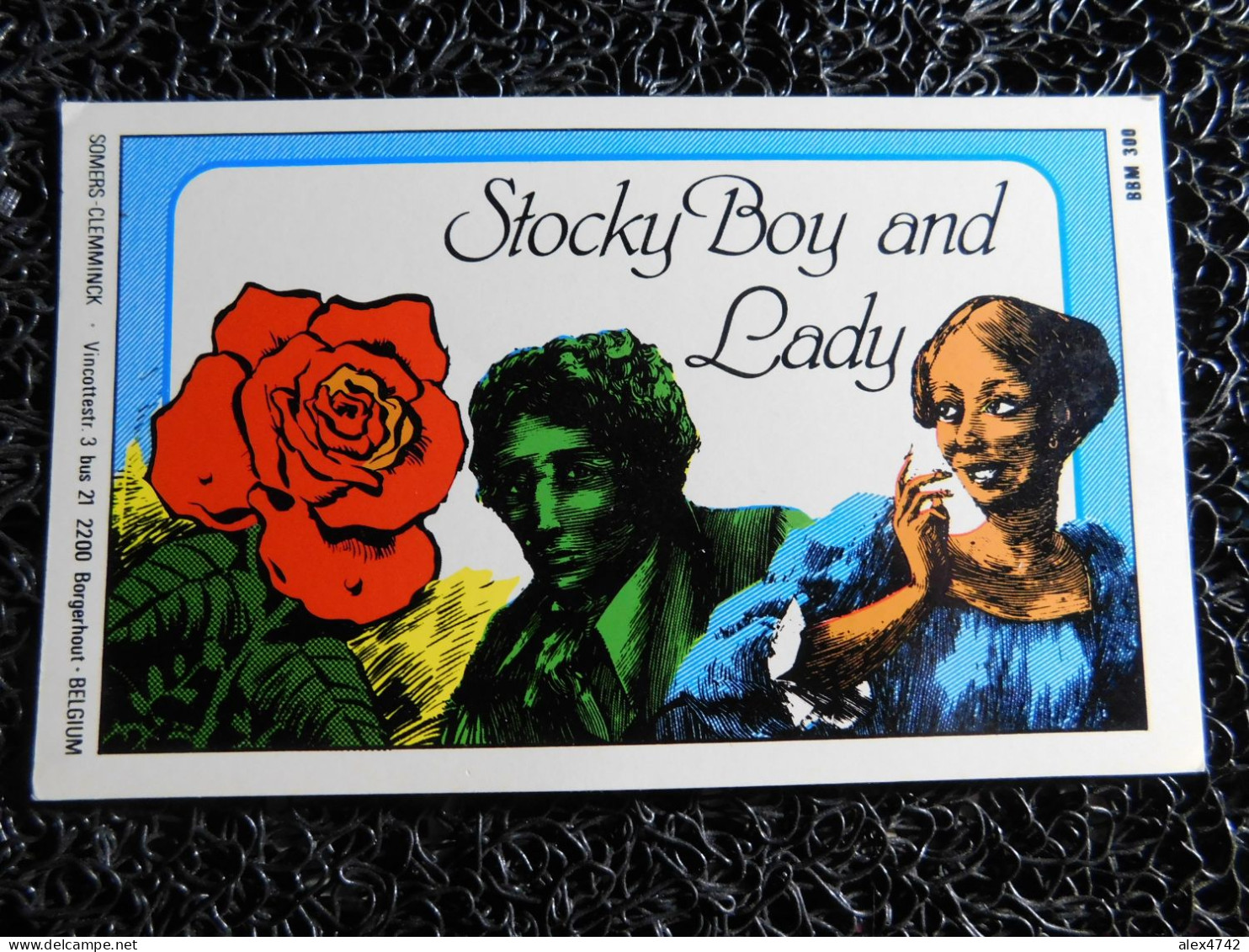 STOCKY BOY AND LADY, Somers-Clemminck, Borgerhout, Belgium (D20) - CB-Funk