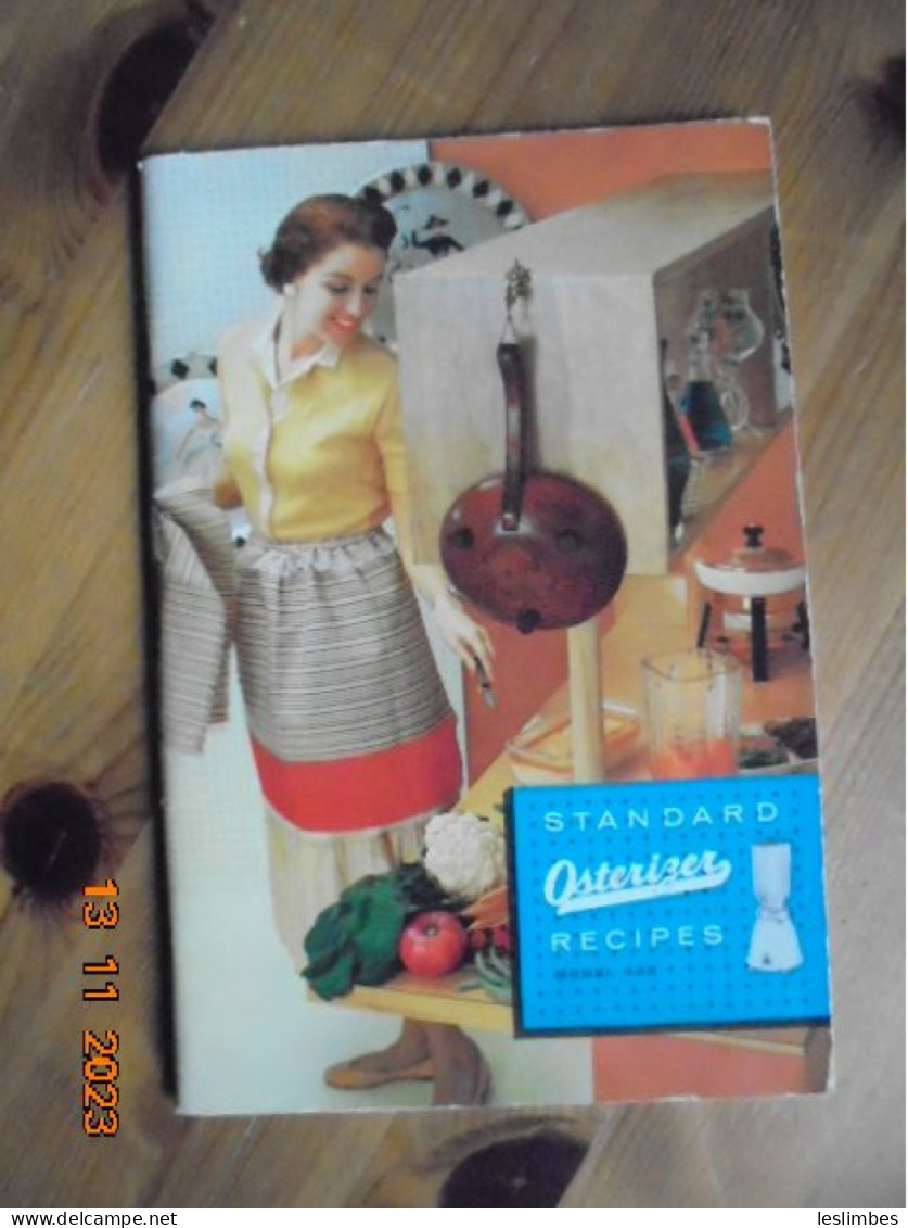 Standard Osterizer Recipes Model 432 - John Oster Manufacturing Co. 1957 - Americana