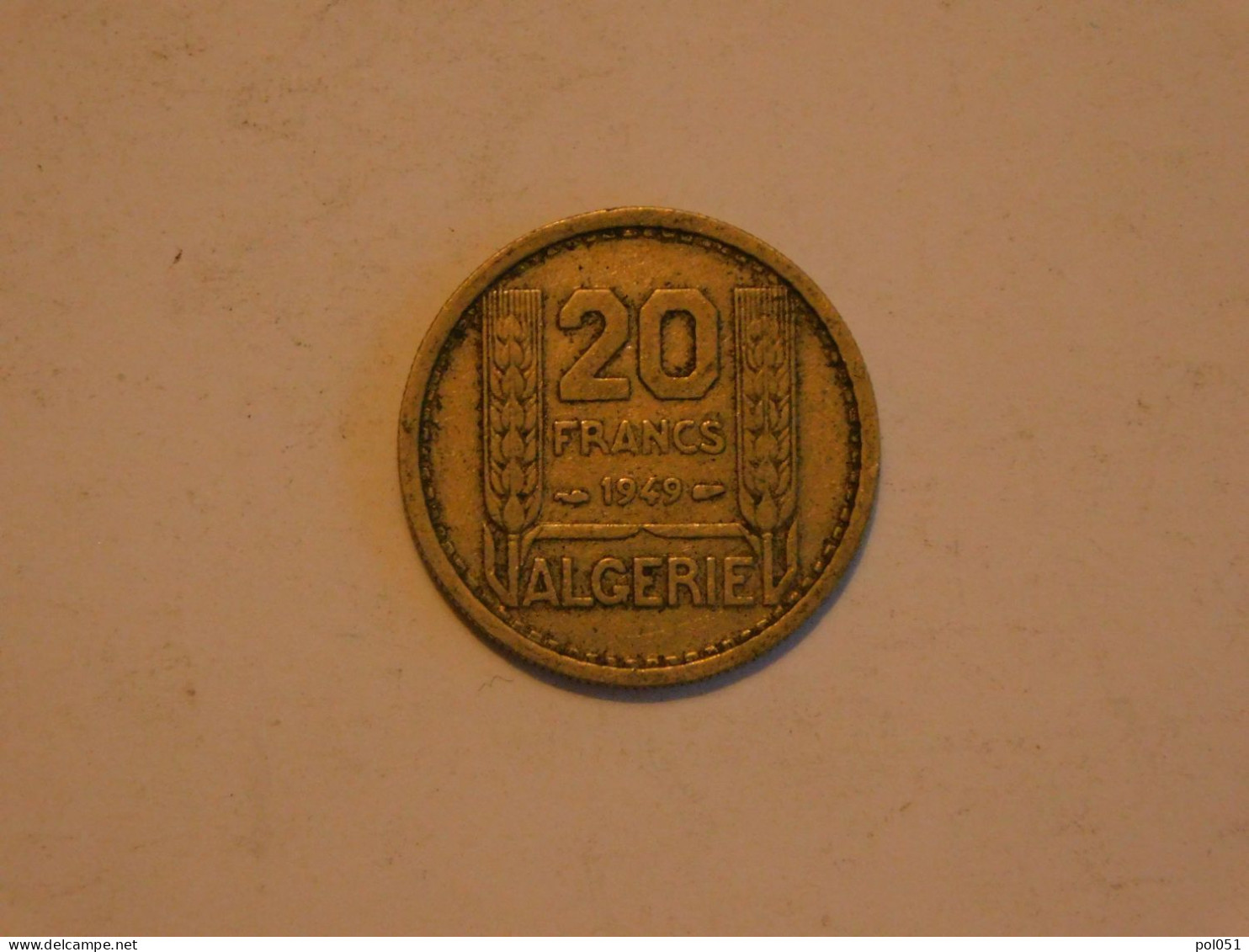 ALGERIE 20 Francs 1949 - Algeria