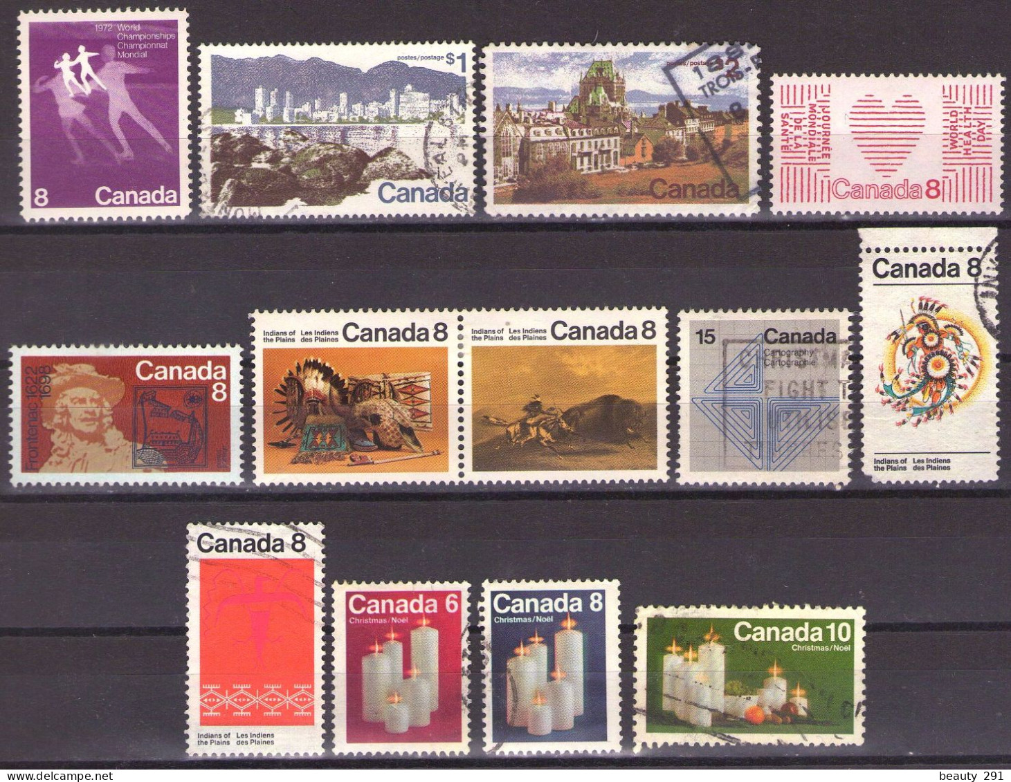 Canada 1972 - ELIZABETH II - USED - Oblitérés