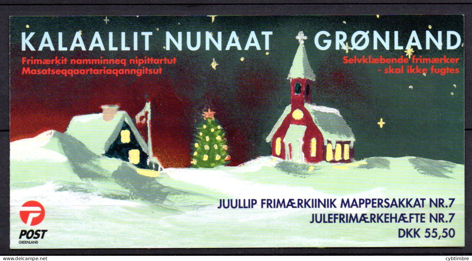 Groenland:: Yvert N° C 370**; MNH; Cote 27.50€ - Postzegelboekjes