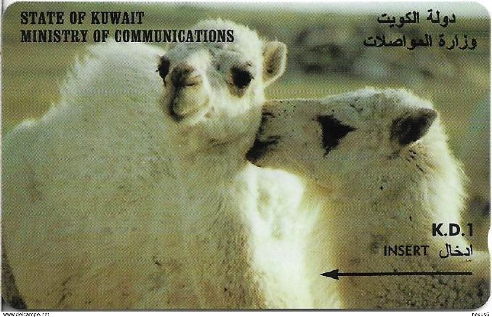 Kuwait - (GPT) - Young Camels - 23KWTA - 1995, Mint No Blister - Kuwait