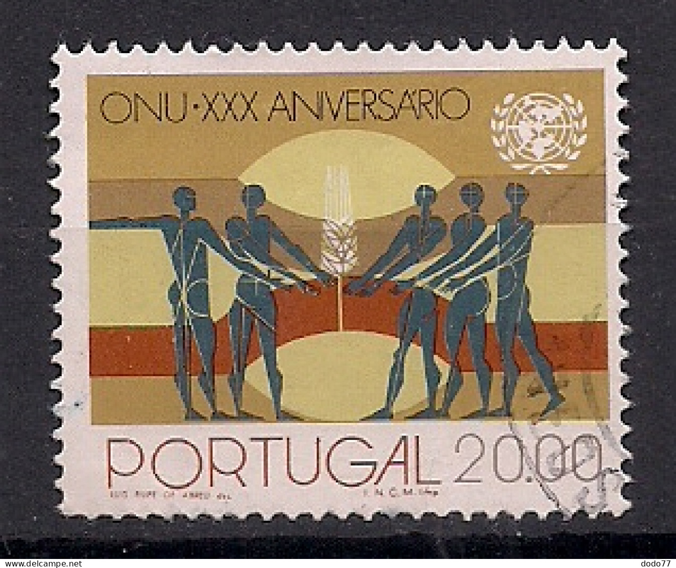 PORTUGAL    N°  1270  OBLITERE - Gebraucht