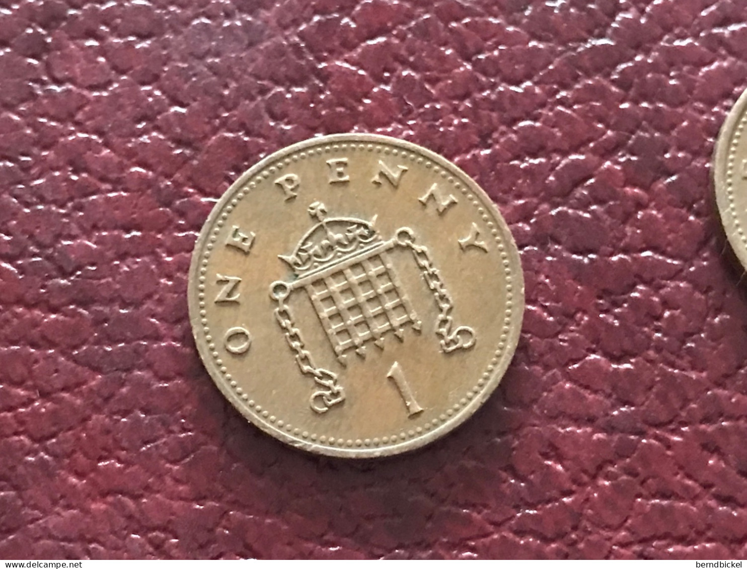 Münze Münzen Umlaufmünze Großbritannien 1 Penny 1990 - 1 Penny & 1 New Penny