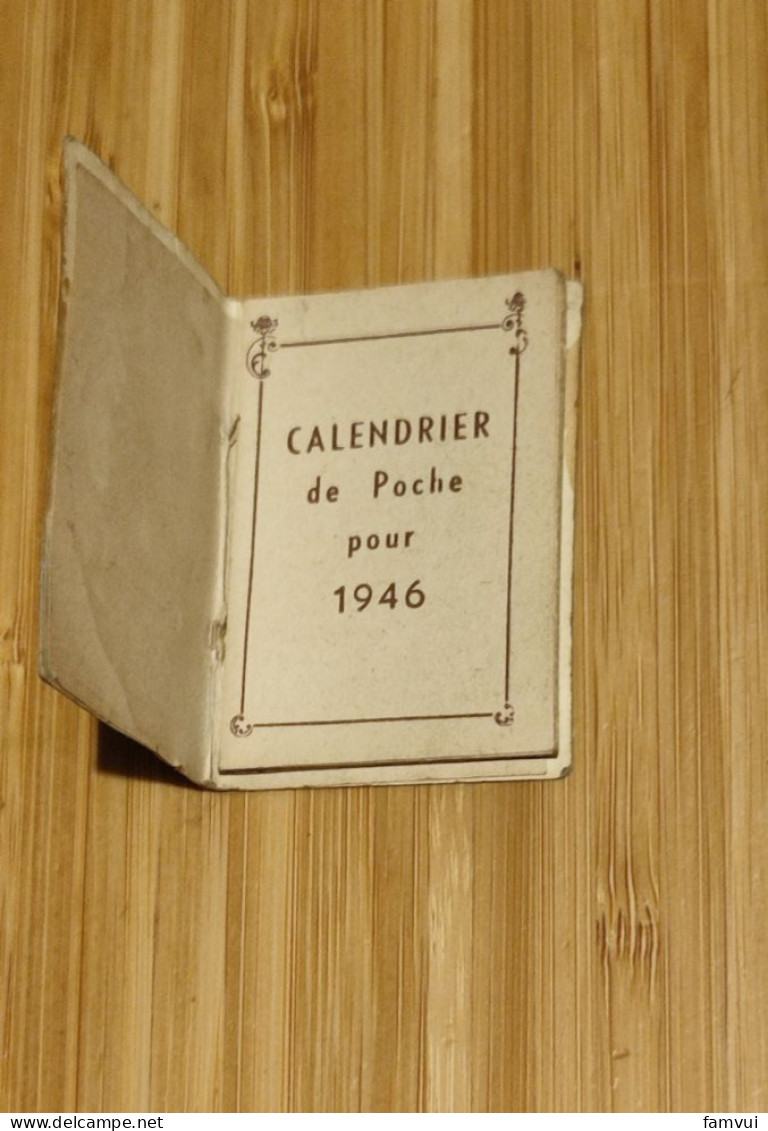 Lot De 11 Tout Petits Calendriers Papier De Sac à Main :1914, 1916, 1918, 1930, 1930, 1931, 1932, 1933, 1939, 1946, 1949 - Small : 1901-20