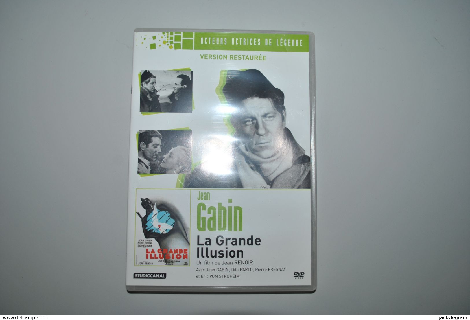 DVD "Grande Illusion"/Renoir/Gabin Comme Neuf Vente En Belgique Uniquement Envoi Bpost 3 € - Classic