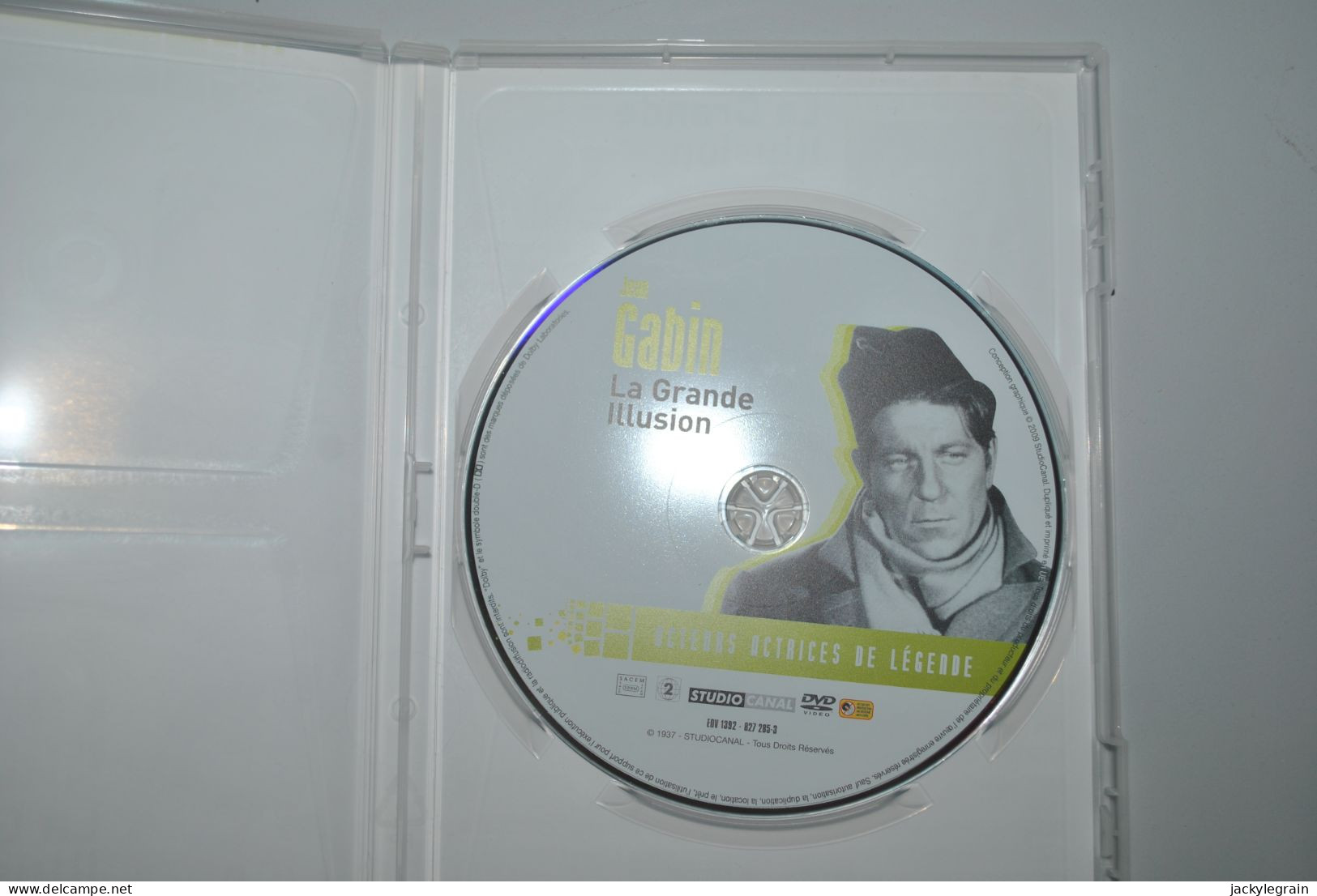 DVD "Grande Illusion"/Renoir/Gabin Comme Neuf Vente En Belgique Uniquement Envoi Bpost 3 € - Klassiker