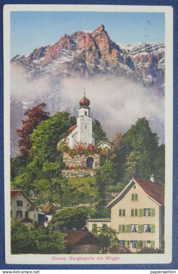 Glarus - Burgkapelle Mit Wiggis - Glarona Sud