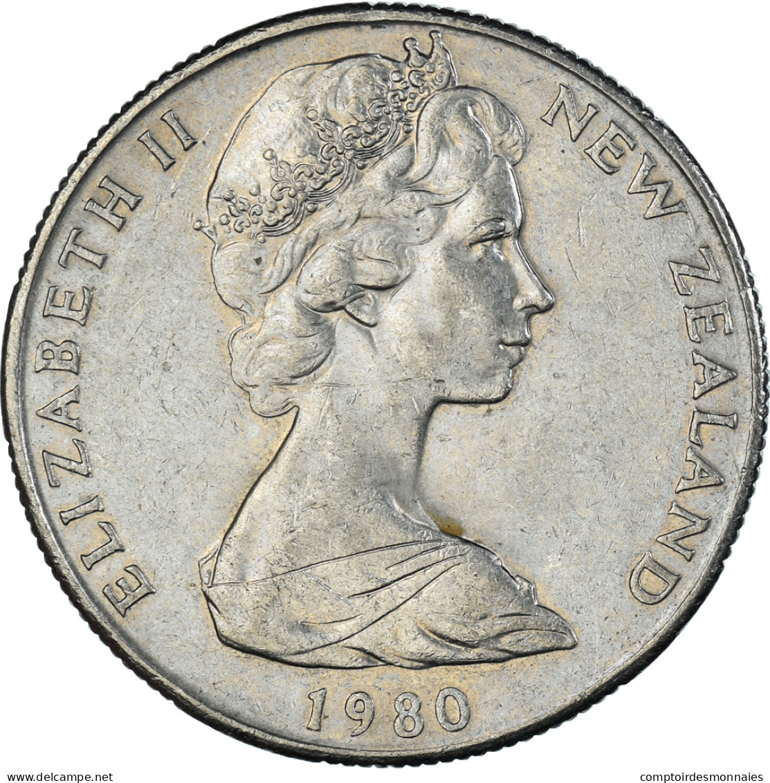 Monnaie, Nouvelle-Zélande, 50 Cents, 1980 - Nouvelle-Zélande