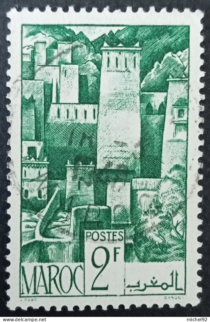 Maroc 1947-49 - YT N°253 - Oblitéré - Usati