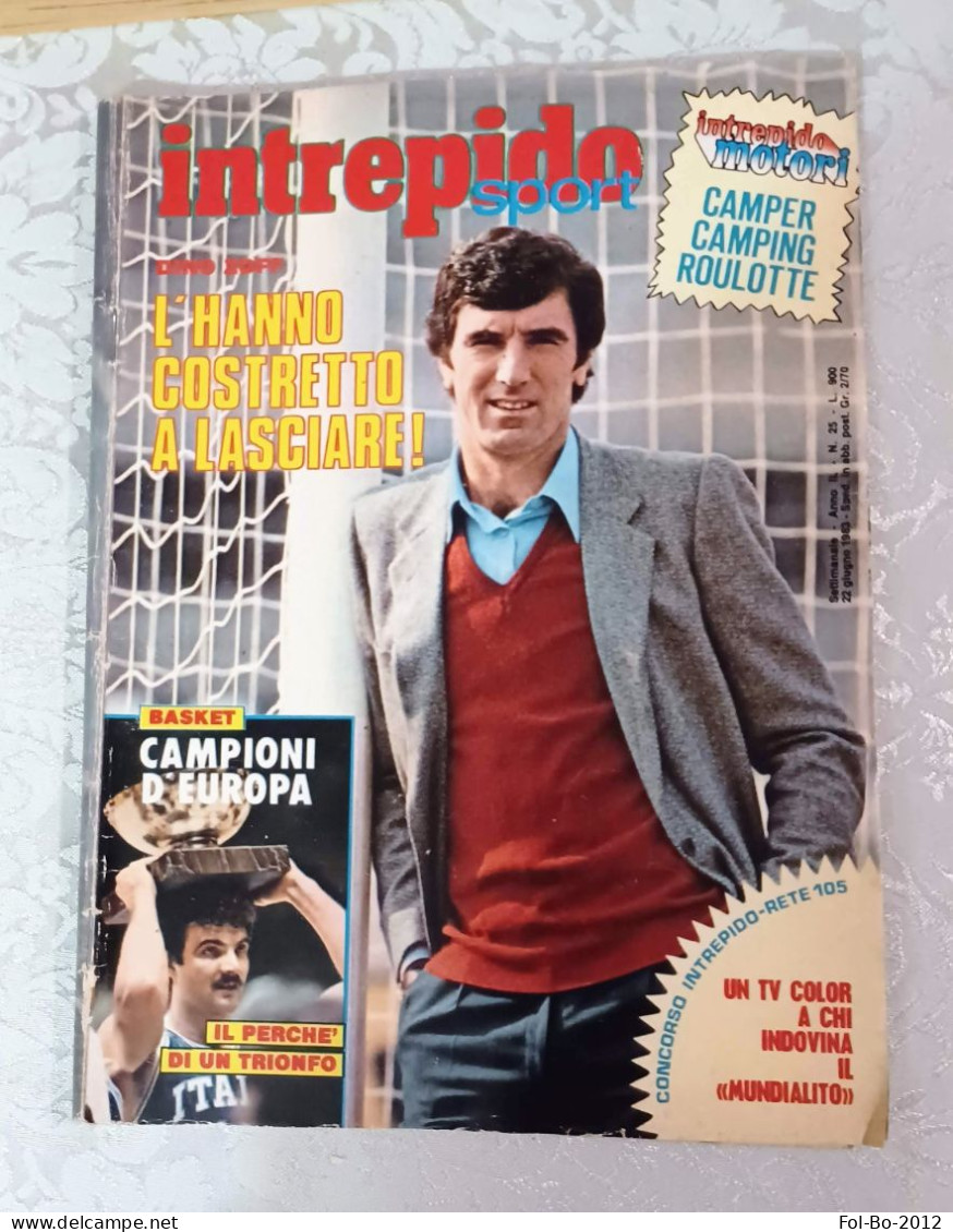 Intrepido N 25 Del 1985.Dino Zoff. - Premières éditions