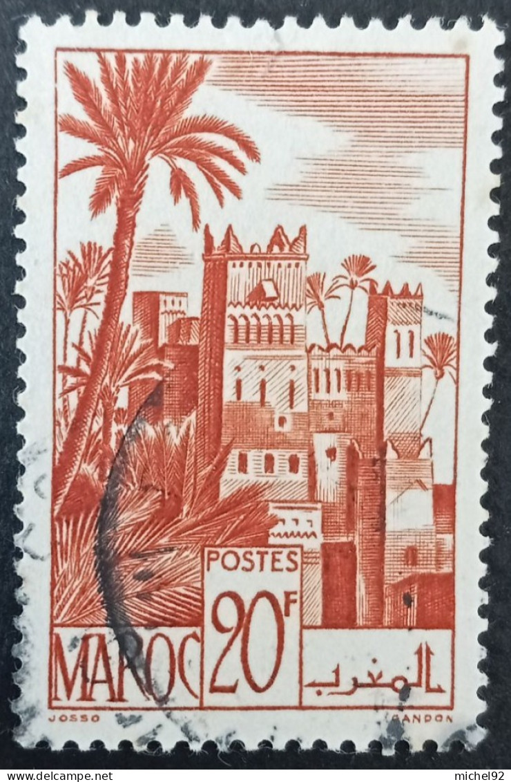 Maroc 1947-49 - YT N°264 - Oblitéré - Used Stamps
