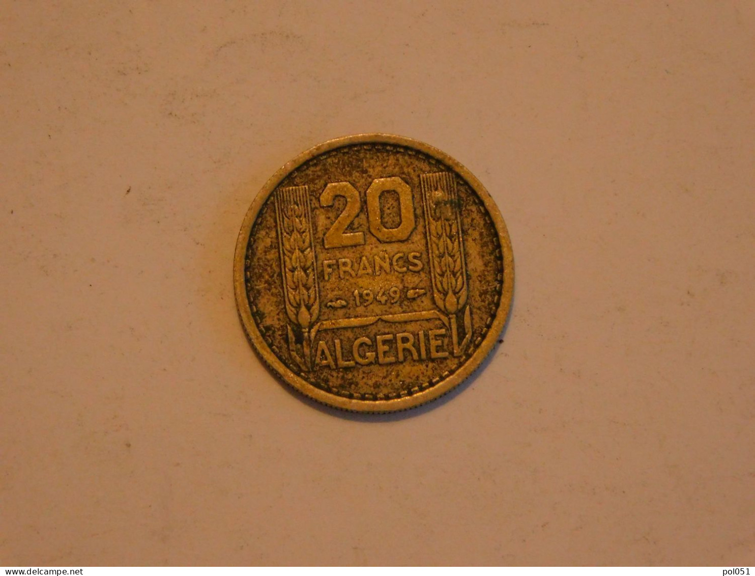 ALGERIE 20 Francs 1949 - Algeria