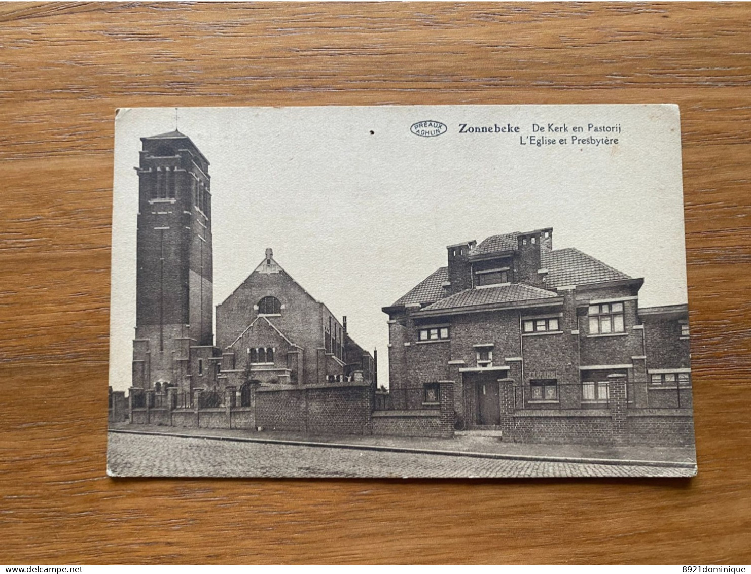 Zonnebeke : Kerk En Pastorij - Uitg. Durnez - Zonnebeke