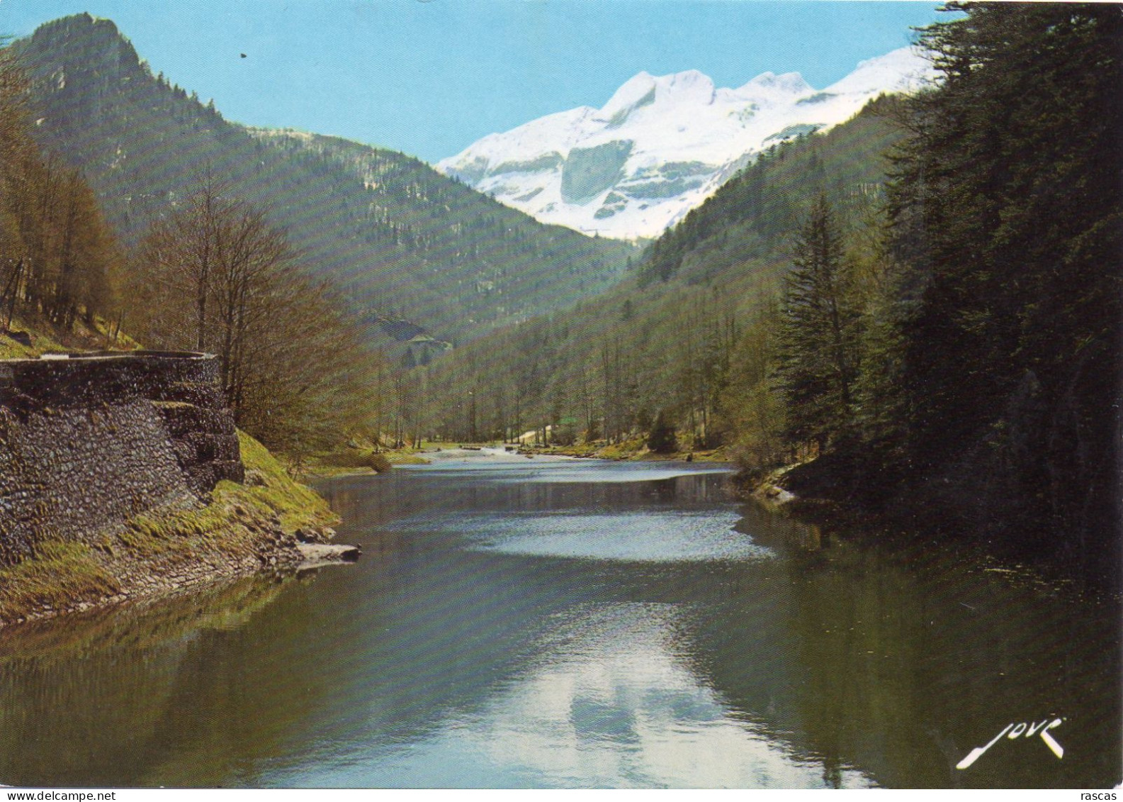 CPM - H10 - PYRENEES ATLANTIQUES - VALLEE D'ASPE - ROUTE DU COL DU SOMPORT - LAC D'ANGLUS - Col Du Somport